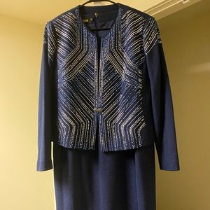 Ladies 2 piece dress with jacket